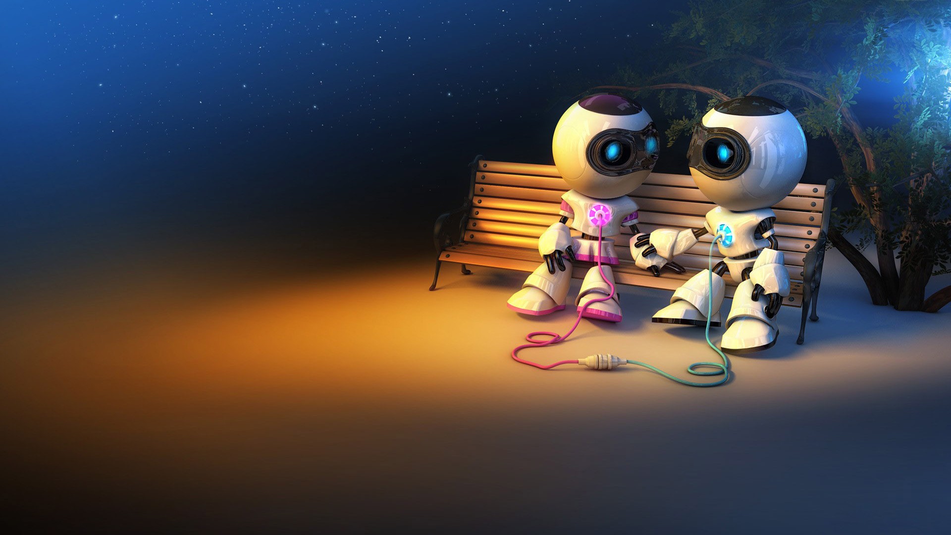 cute-robot-couple-wallpaper